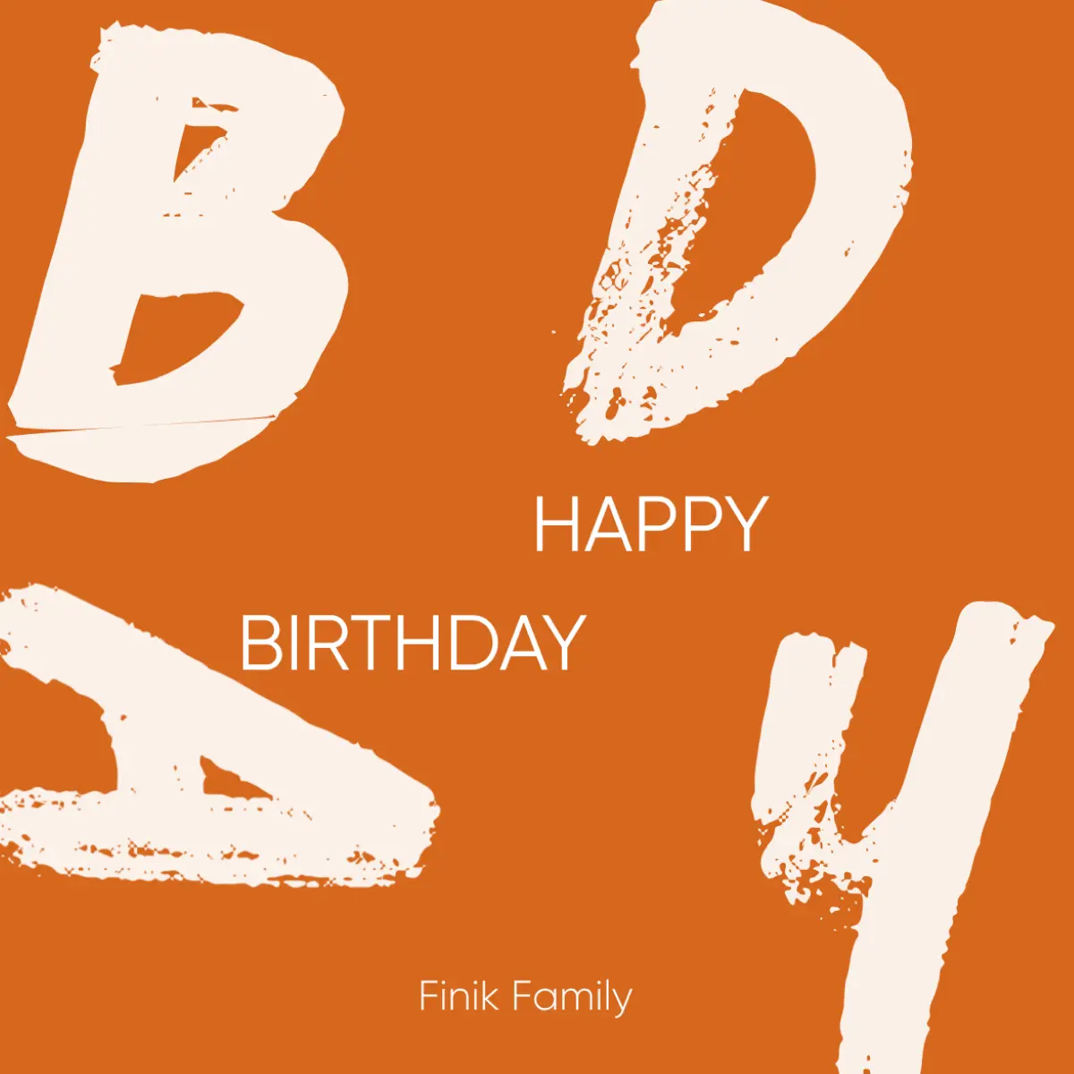 Листівка Happy Birthday