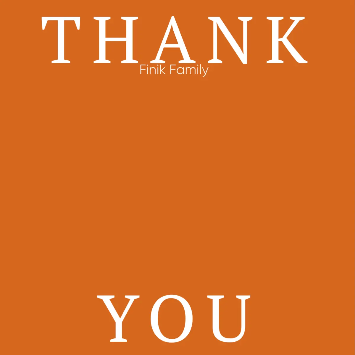 Листівка '' Thank you ''